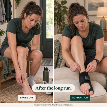 Keep running the miles you love in 15 minutes without bulky inserts or complicated routines