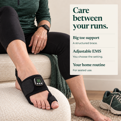 Keep running the miles you love in 15 minutes without bulky inserts or complicated routines