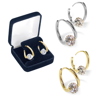 🔥 Germanium Slimming Earrings ✨💎 | Lightweight Wellness Magnetic Studs 🧲 | Daily Wear Jewelry