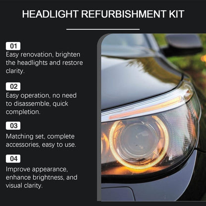 🚗 Bring Back Like-New Headlights 🔆 Professional Headlight Restoration Kit