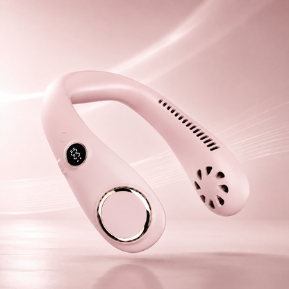 🔥 55% OFF 🍃Portable Neck Fan – Hands-Free Cooling for Hot Summer Days