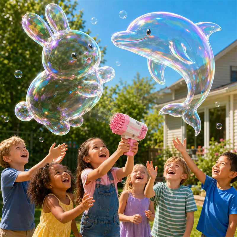Tiword® ✨ Turn Ordinary Bubbles Into A 3D Fantasy World | 🐬🐯 Animal & Ocean Theme