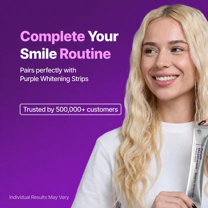 💜 Purple Whitening Mouthwash | Brighter Smile in Just 30 Seconds