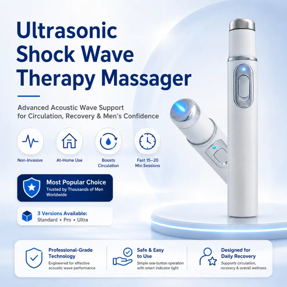 ⚡💥 Shockwave Therapy: No surgery, no needles – pain disappears, rigidity returns.