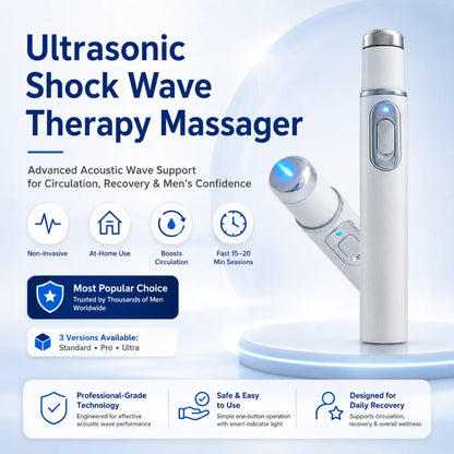 ⚡💥 Shockwave Therapy: No surgery, no needles – pain disappears, rigidity returns.