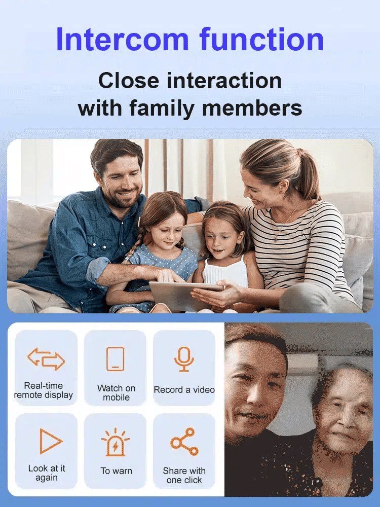 Compact Smart Home Camera 🔥 | Wireless Real-Time Monitoring System