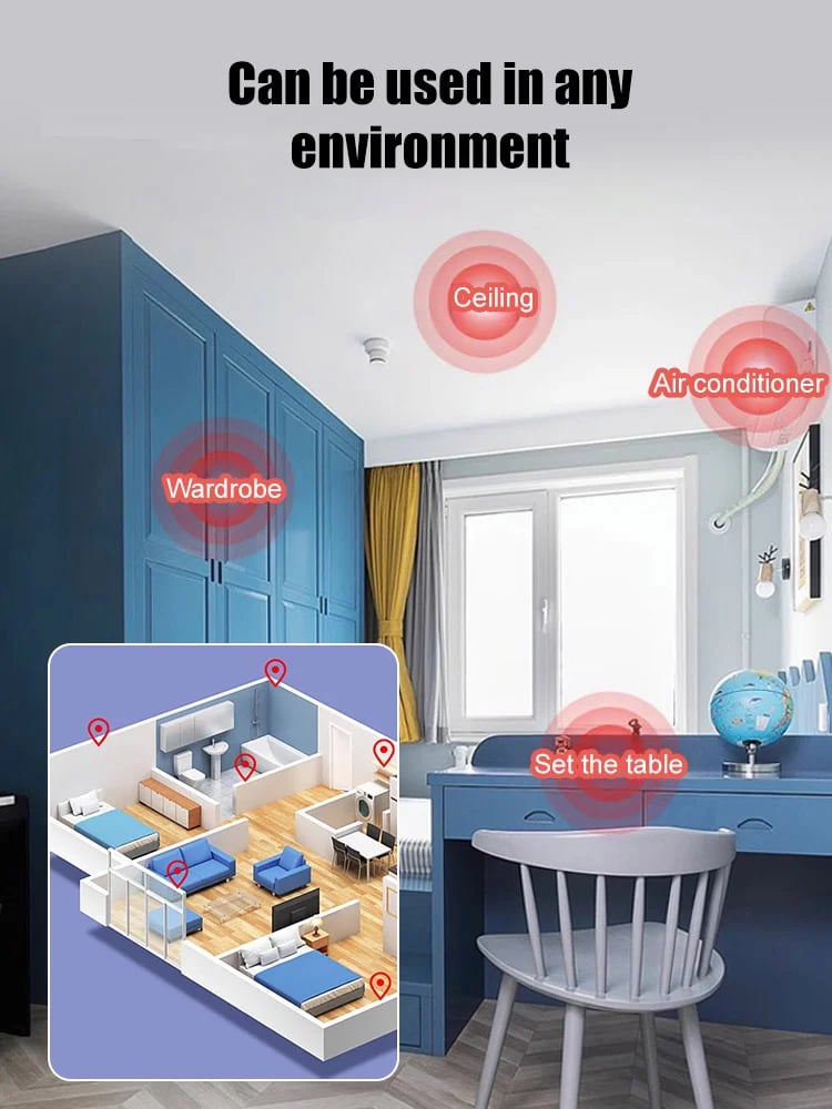 Compact Smart Home Camera 🔥 | Wireless Real-Time Monitoring System
