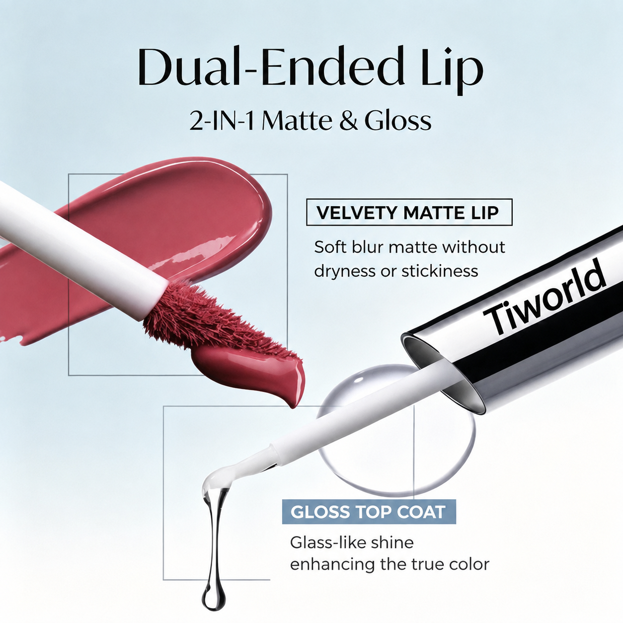 double-head lip gloss