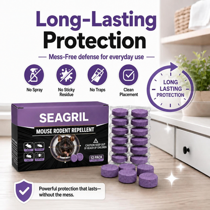 12-Pack Rodent Repellent Balls, Natural Pest Control🐭