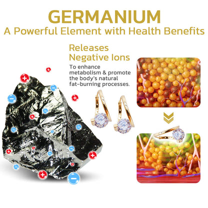 🔥 Germanium Slimming Earrings ✨💎 | Lightweight Wellness Magnetic Studs 🧲 | Daily Wear Jewelry