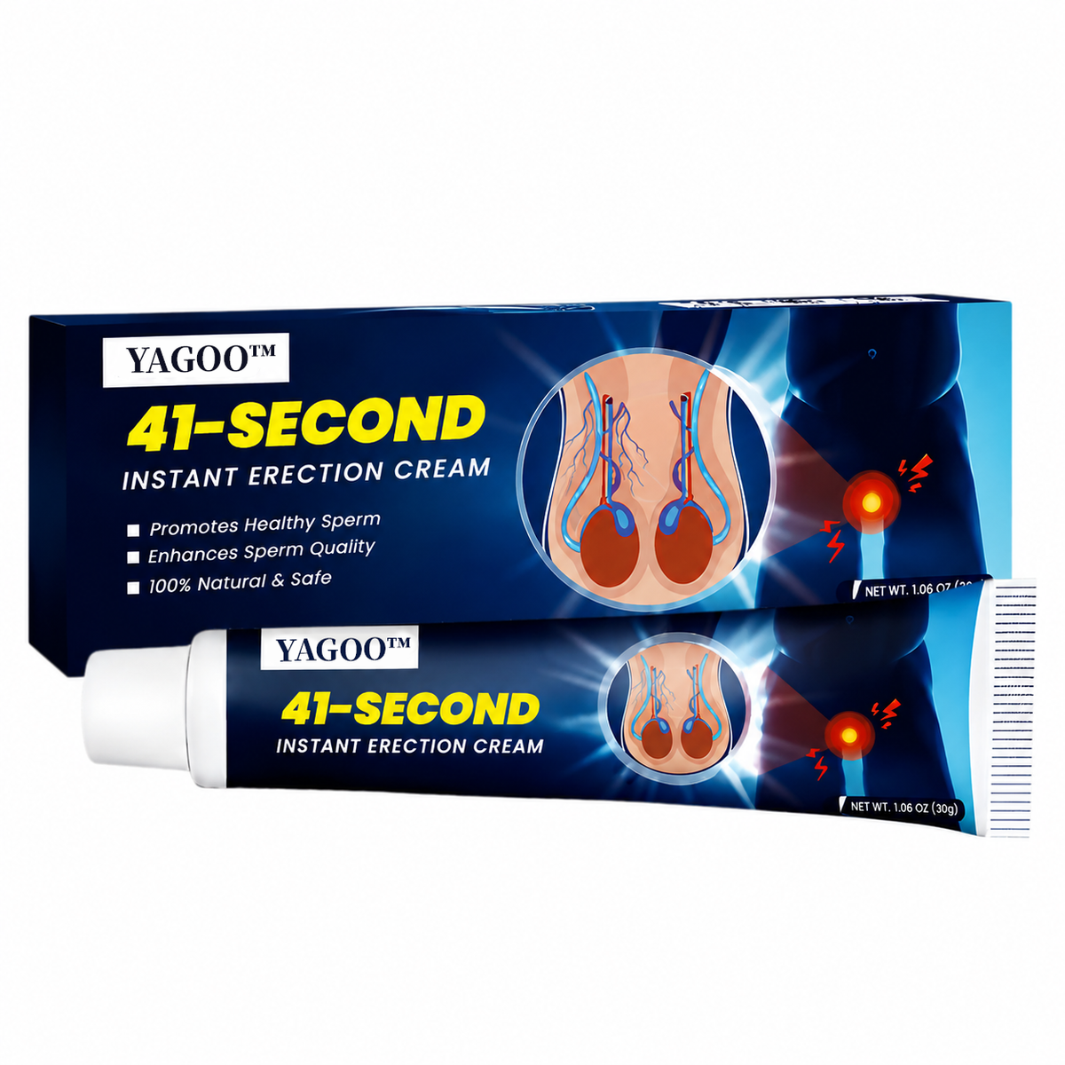 Yagoo™ 41-Second Instant Erection Cream – Feel it work in 41 sec, rock-hard results, fast-acting & powerful. 🚀
