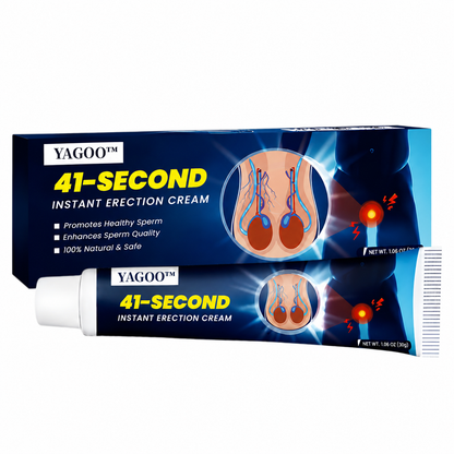 Yagoo™ 41-Second Instant Erection Cream – Feel it work in 41 sec, rock-hard results, fast-acting & powerful. 🚀