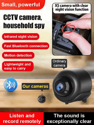Compact Smart Home Camera 🔥 | Wireless Real-Time Monitoring System