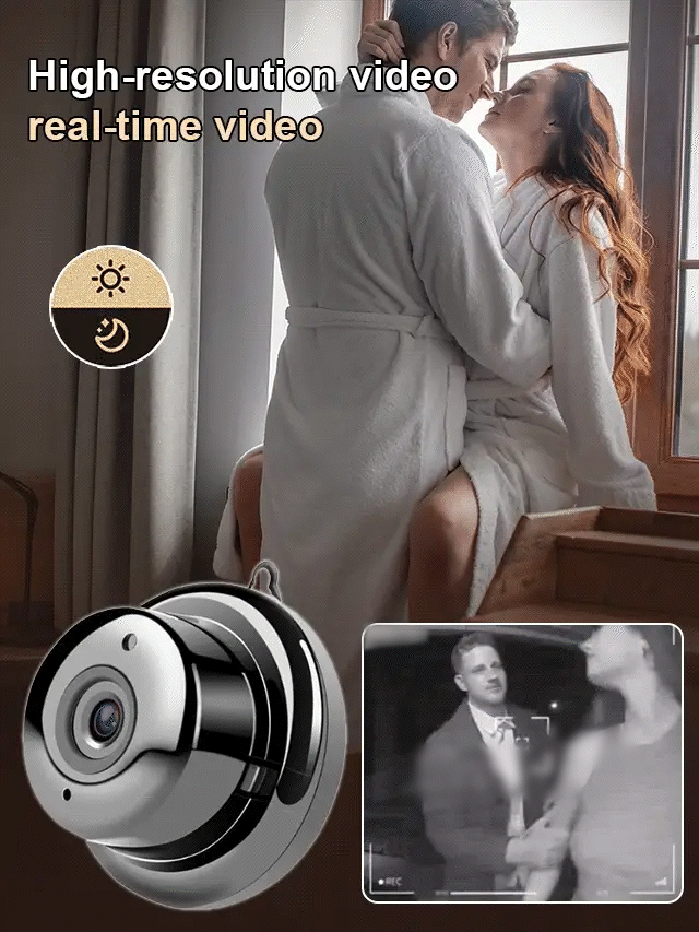 Compact Smart Home Camera 🔥 | Wireless Real-Time Monitoring System